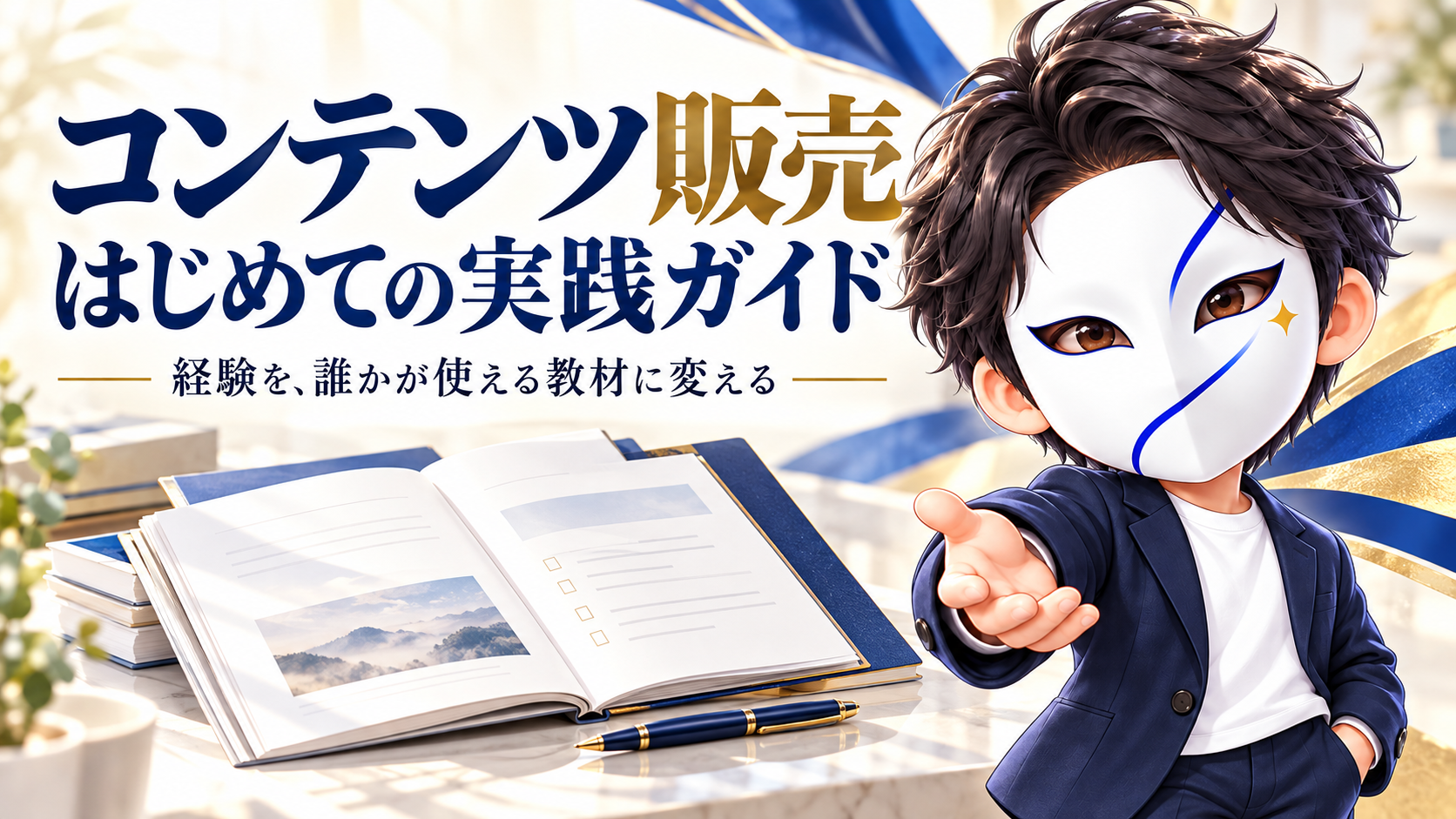 コンテンツ販売 はじめての実践ガイド。経験を、誰かが使える教材に変える